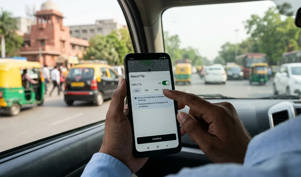 Cab Aggregators ऐप से टिप विकल्प हटाएं: Transport Ministry का नया निर्देश Cab Aggregators ऐप से टिप विकल्प हटाएं: Transport Ministry का नया निर्देश