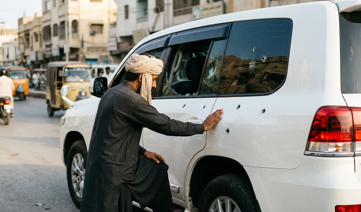 Balochistan के मंत्री Mir Ziaullah Langau हमले में बचे, मस्तुंग में 6 लोग घायल Balochistan के मंत्री Mir Ziaullah Langau हमले में बचे, मस्तुंग में 6 लोग घायल