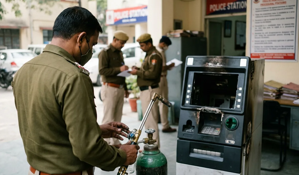 Delhi Police ने राजस्थान से दबोचा ATM लूटने वाला वांछित बदमाश जाहिद Delhi Police ने राजस्थान से दबोचा ATM लूटने वाला वांछित बदमाश जाहिद