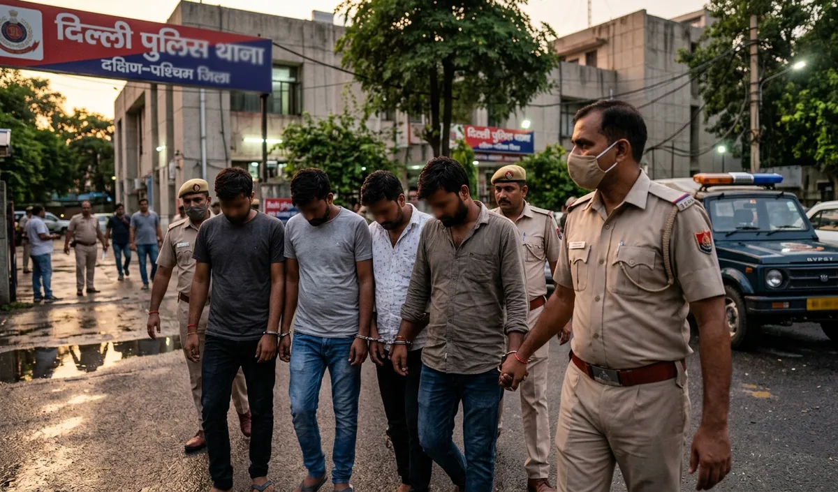 Delhi Police ने Cyber Fraud गिरोह से जुड़े 4 आरोपियों को यूपी और हरियाणा से पकड़ा Delhi Police ने Cyber Fraud गिरोह से जुड़े 4 आरोपियों को यूपी और हरियाणा से पकड़ा