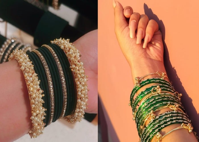 Sawan 2026: हरियाली तीज पर Green Bangles के साथ ये Kangan देंगे आपको शाही और Royal Aesthetic Look
