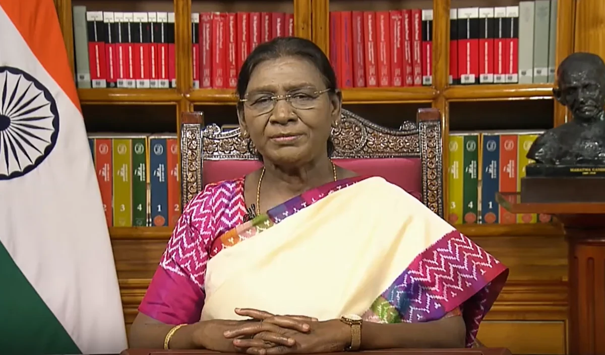 राष्ट्र के नाम President Murmu का संदेश: 2047 तक Viksit Bharat बनाने के लिए करें काम