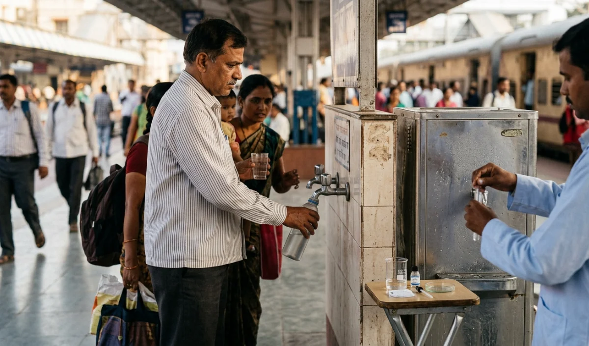 CAG ने जताई चिंता, Indian Railways के कई स्टेशनों के पेयजल में E. coli बैक्टीरिया मिला