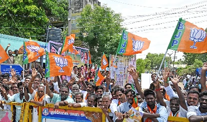 BJP की 2027 चुनाव की बिसात बिछी: Vinod Tawde, Satish Poonia को सौंपी अहम जिम्मेदारी