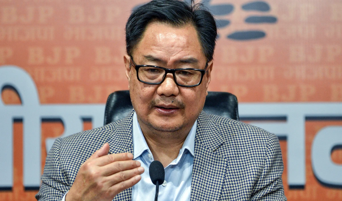 Kiren Rijiju का Congress पर निशाना, बोले- PM Modi के दिमागी नक्सल बयान से घबराई पार्टी