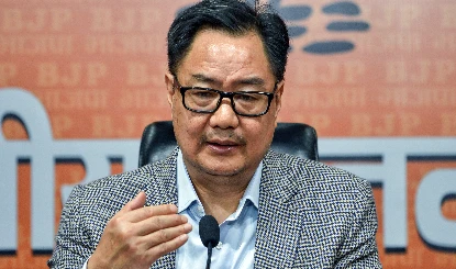 Kiren Rijiju का Congress पर निशाना, बोले- PM Modi के दिमागी नक्सल बयान से घबराई पार्टी