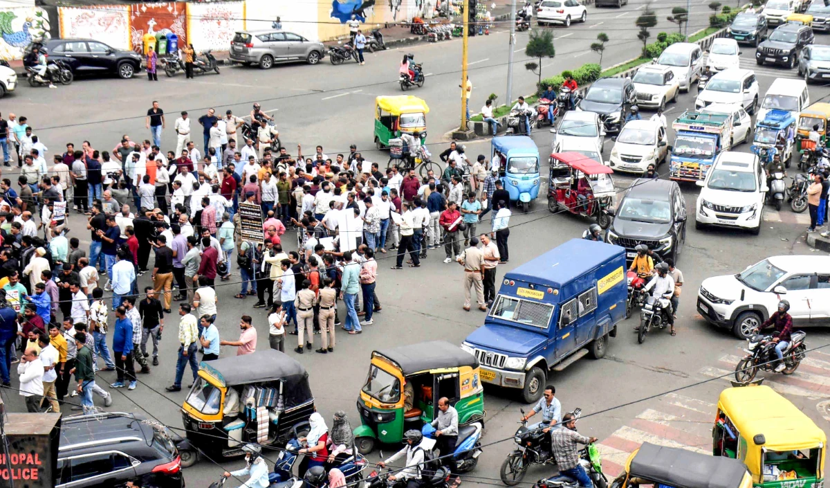 Gen Alpha Protest Bhopal | भोपाल में
