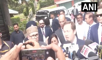 Srinagar में US Envoy Sergio Gor: Jammu and Kashmir को बताया भारत का अहम हिस्सा, Travel Advisory पर समीक्षा के संकेत