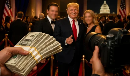 साथ में फोटो खिंचवाने के लिए 80 लाख से ज्यादा वसूलते हैं Trump, अमेरिकी राष्ट्रपति के दरबार तक पहुंच की