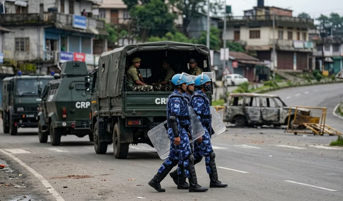 Shillong हिंसा के बाद Meghalaya में CRPF और RAF तैनात, केंद्र ने दी मंजूरी