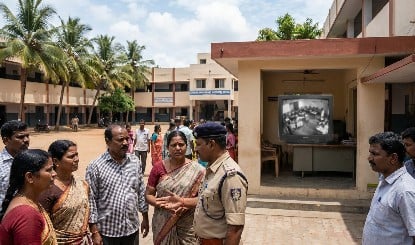 Visakhapatnam में सनसनी! होमवर्क न करने पर टीचर का थप्पड़, 6 साल के मासूम की मौत, CCTV में कैद हुआ खौफनाक मंजर