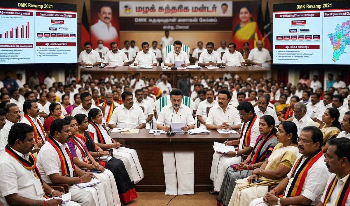 DMK ने संगठन में किया बदलाव, MK Stalin की अगुवाई में तय हुई पदाधिकारियों की उम्र सीमा