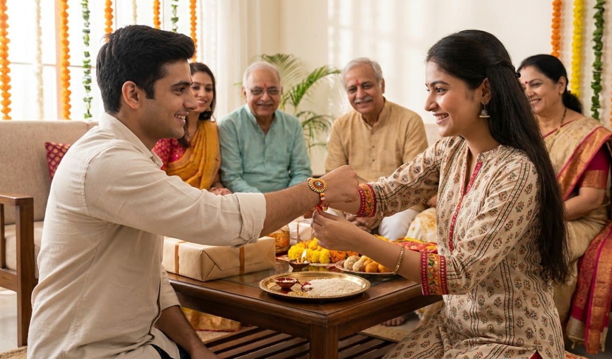 Raksha Bandhan 2026 पर Rahu Kaal का रखें विशेष ध्यान, इस Shubh Time पर बांधें राखी और करें विशेष पूजा Raksha Bandhan 2026 पर Rahu Kaal का रखें विशेष ध्यान, इस Shubh Time पर बांधें राखी और करें विशेष पूजा