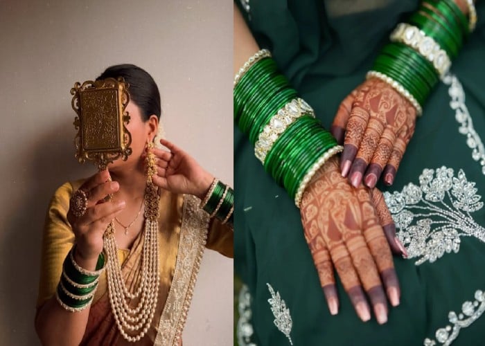 Sawan Special: Parrot Green और Kundan Work का बढ़ा क्रेज, सावन में महिलाओं की पहली पसंद बने ये Latest Designs