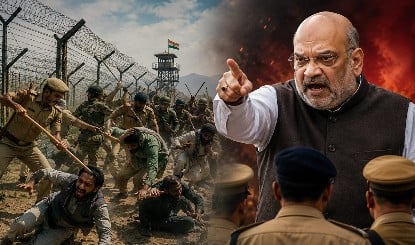घुसपैठियों और भगोड़े अपराधियों पर अब होगी डबल स्ट्राइक! अमित शाह ने सुरक्षा एजेंसियों को दिये सख्त निर्देश