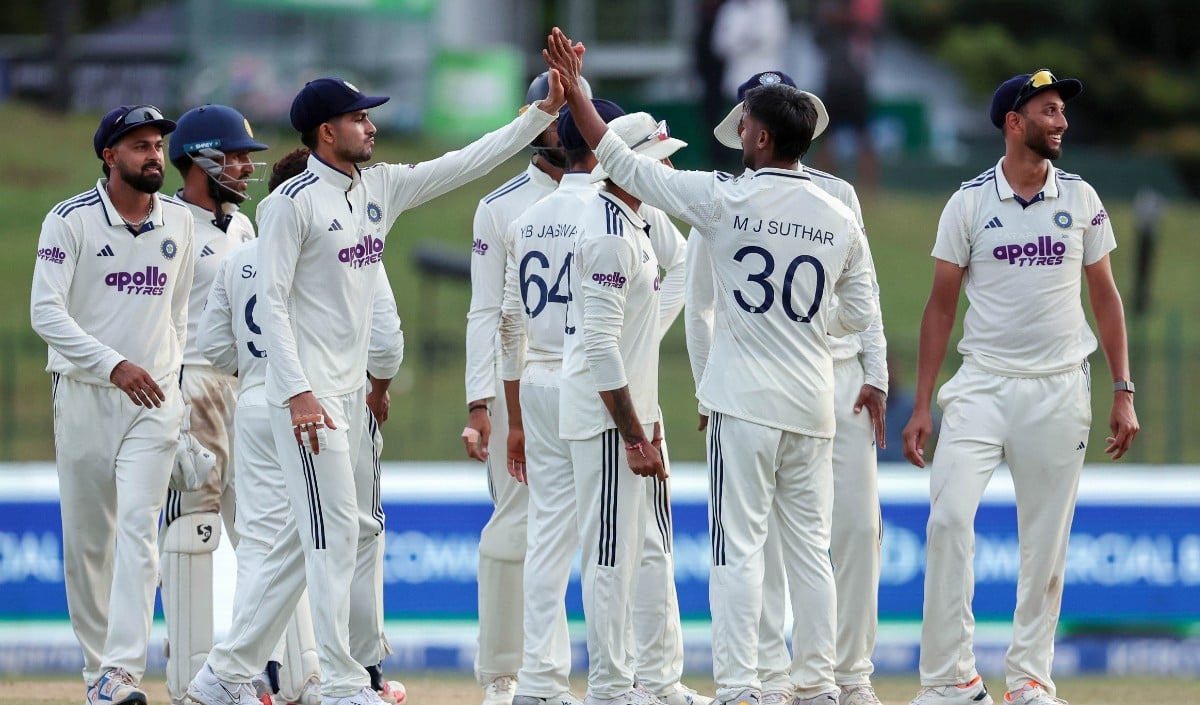 Colombo Test Match India vs Sri Lanka | कोलंबो में भारत का दबदबा जारी, दूसरे दिन श्रीलंका को बैकफुट पर धकेला Colombo Test Match India vs Sri Lanka | कोलंबो में भारत का दबदबा जारी, दूसरे दिन श्रीलंका को बैकफुट पर धकेला