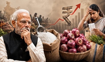 Sugar और Onion Prices ने त्योहारी मौसम में बिगाड़ा रसोई का बजट, महंगाई को काबू करना PM Modi के सामने सबसे बड़ी चुनौती