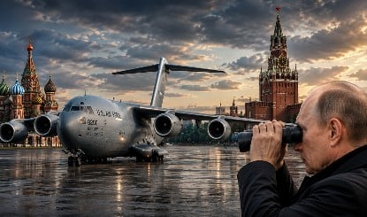 मॉस्को में ट्रंप ने अचानक क्यों उतार दिया C-17 ग्लोबमास्टर III, मची खलबली
