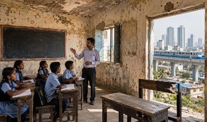 विकसित भारत की राह में जर्जर शिक्षा व्यवस्था सबसे बड़ा सवाल