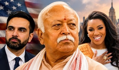 Mohan Bhagwat के अमेरिकी दौरे पर राजनीति करने चले Zohran Mamdani, Mary Millben ने सिखाया करारा सबक