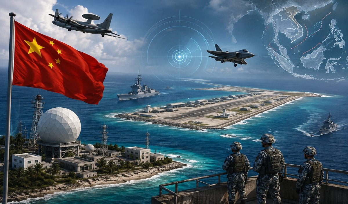 Antelope Reef पर China ने चली नई सैन्य चाल, South China Sea में सबसे बड़ा सैन्य अड्डा बना रहा है ड्रैगन!