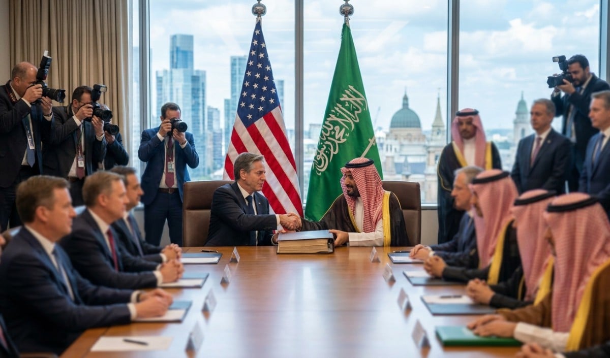 US-Saudi Nuclear Deal | 2026 की सबसे बड़ी जियोपॉलिटिकल डील! गोपनीय ‘123 न्यूक्लियर पैक्ट’ कांग्रेस पहुंचा, मध्य पूर्व का नक्शा बदलने की तैयारी