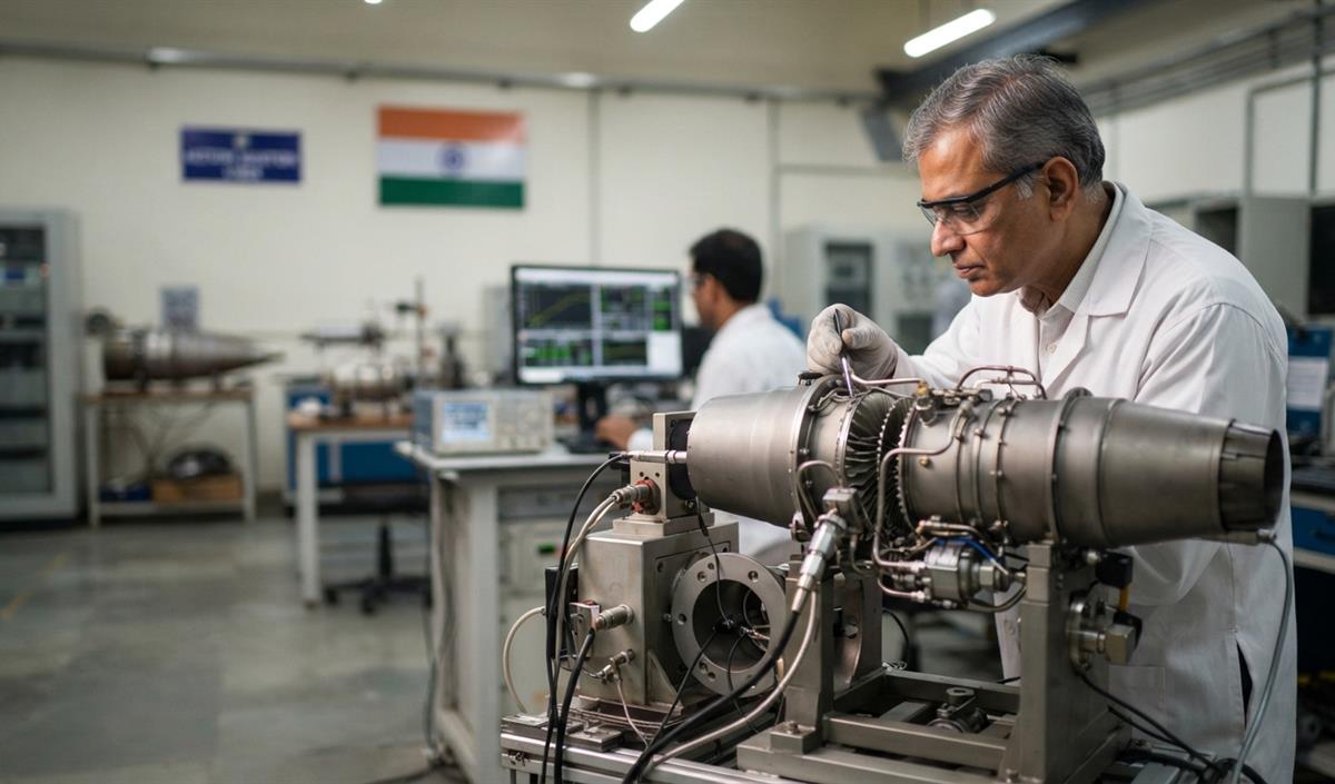 DRDO का स्वदेशी 350 किग्रा टर्बोजेट इंजन: मिसाइल और ड्रोन में लाएगा क्रांति DRDO का स्वदेशी 350 किग्रा टर्बोजेट इंजन: मिसाइल और ड्रोन में लाएगा क्रांति