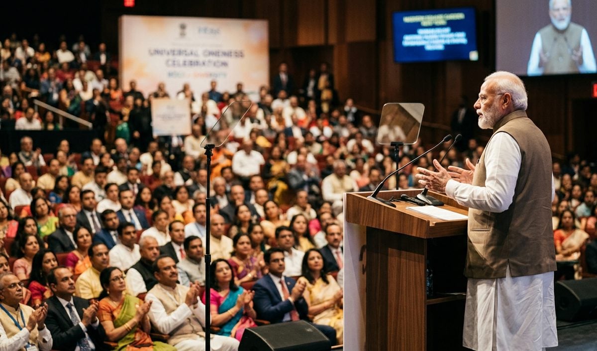 RSS Chief Mohan Bhagwat ने New York में कहा, विविधता में एकता भारत के डीएनए में है