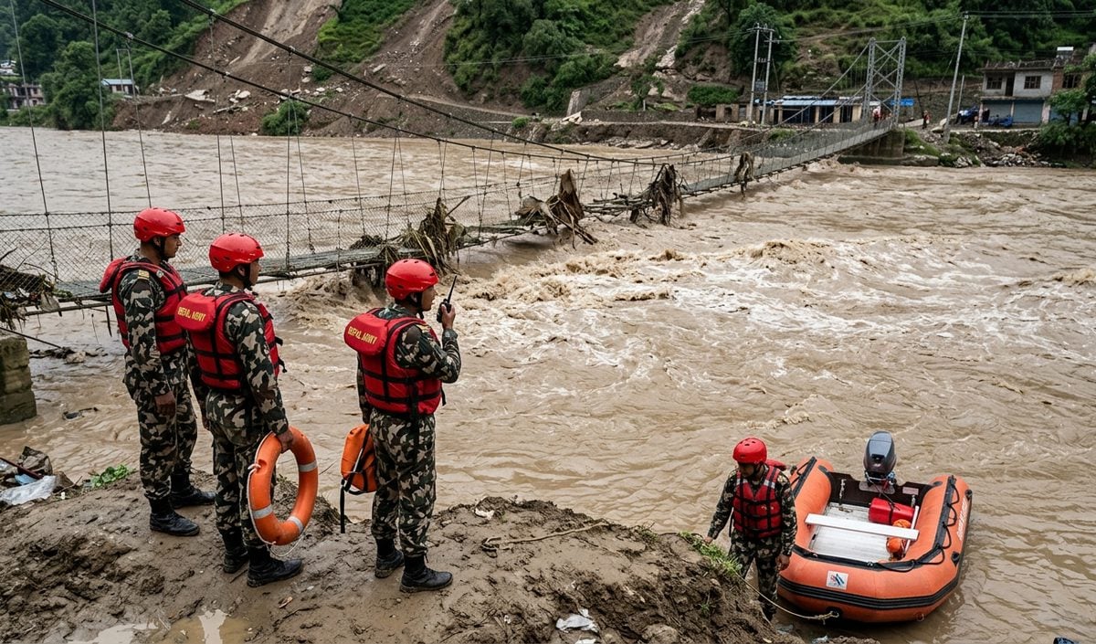 Nepal Floods: Bhote Koshi नदी का जलस्तर फिर बढ़ा, बचाव टीमों को अलर्ट रहने के निर्देश