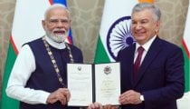 Uzbekistan के सर्वोच्च सम्मान से नवाजे गए PM Modi, कहा- यह 1.4 अरब भारतीयों का सम्मान है