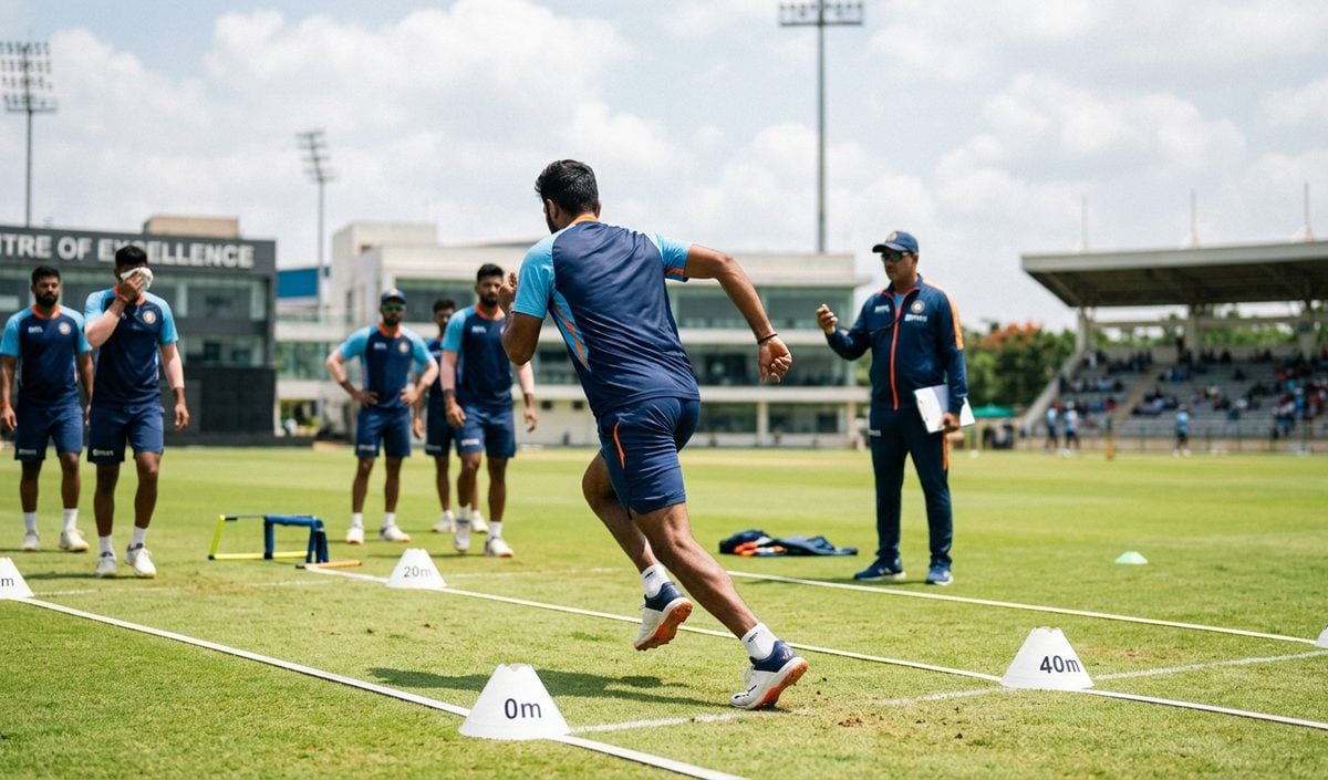 Team India के खिलाड़ियों का Bengaluru में Fitness Test, नए सत्र की तैयारी शुरू Team India के खिलाड़ियों का Bengaluru में Fitness Test, नए सत्र की तैयारी शुरू