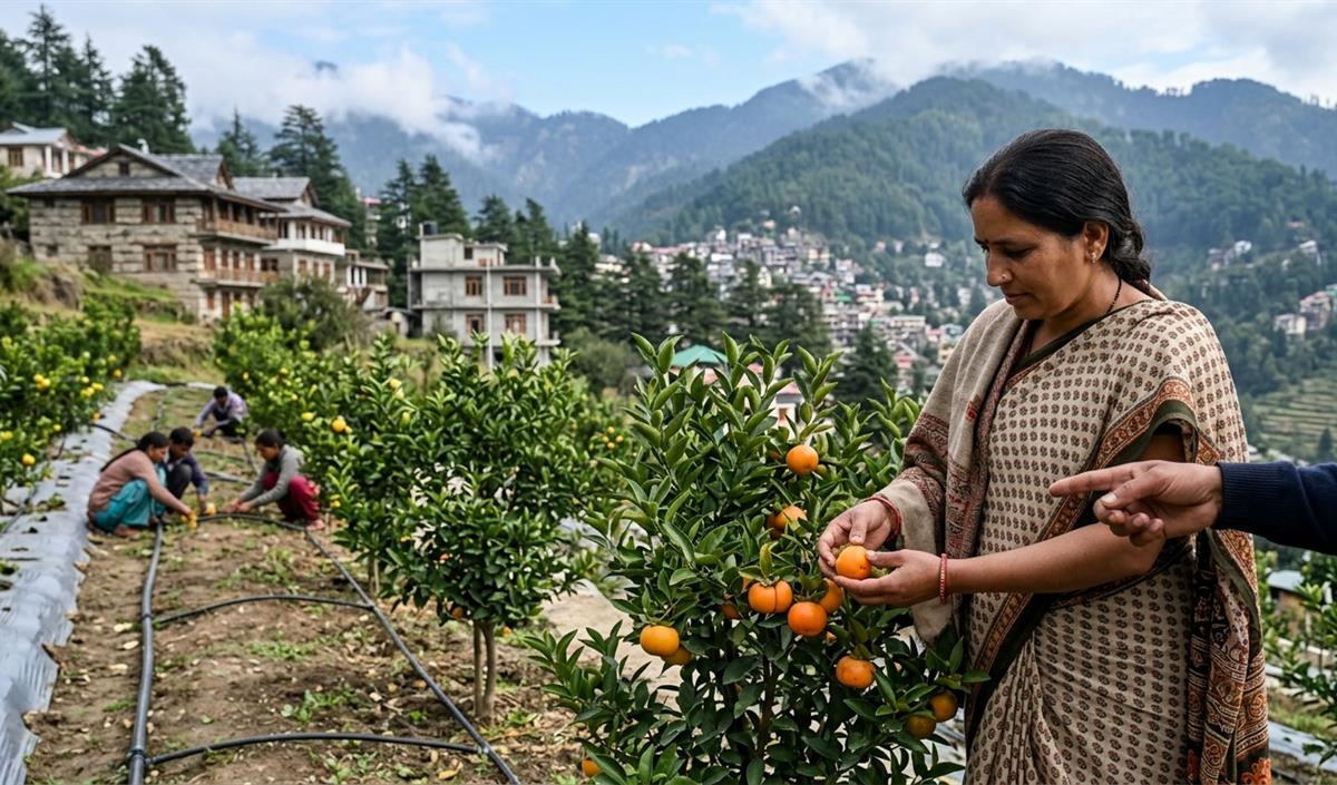 HP SHIVA परियोजना से हिमाचल प्रदेश के 3,500 किसानों को मिलेगा बागवानी का लाभ HP SHIVA परियोजना से हिमाचल प्रदेश के 3,500 किसानों को मिलेगा बागवानी का लाभ