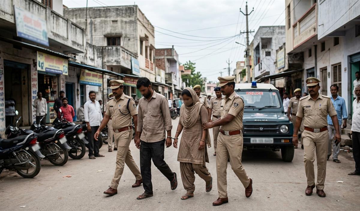 मऊ murder case में पूर्व प्रेमी की हत्या, महिला और वर्तमान प्रेमी गिरफ्तार मऊ murder case में पूर्व प्रेमी की हत्या, महिला और वर्तमान प्रेमी गिरफ्तार