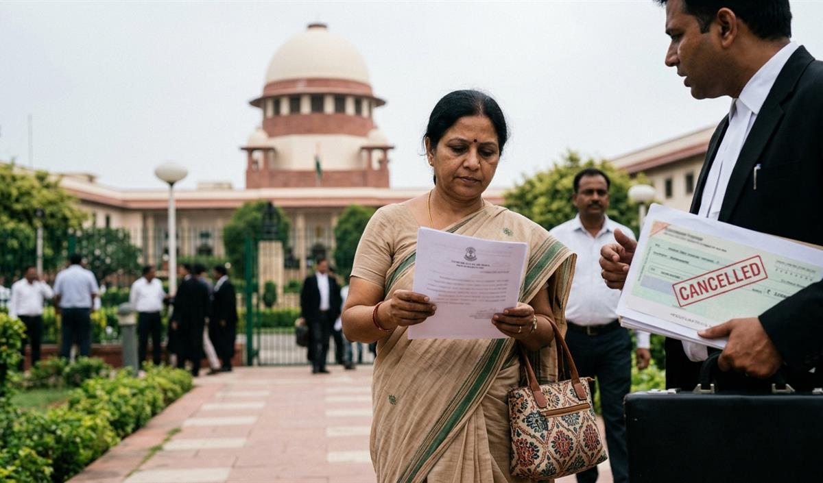 चेक बाउंस मामले में Supreme Court का बड़ा फैसला, कंपनी को पक्षकार बनाना अनिवार्य चेक बाउंस मामले में Supreme Court का बड़ा फैसला, कंपनी को पक्षकार बनाना अनिवार्य