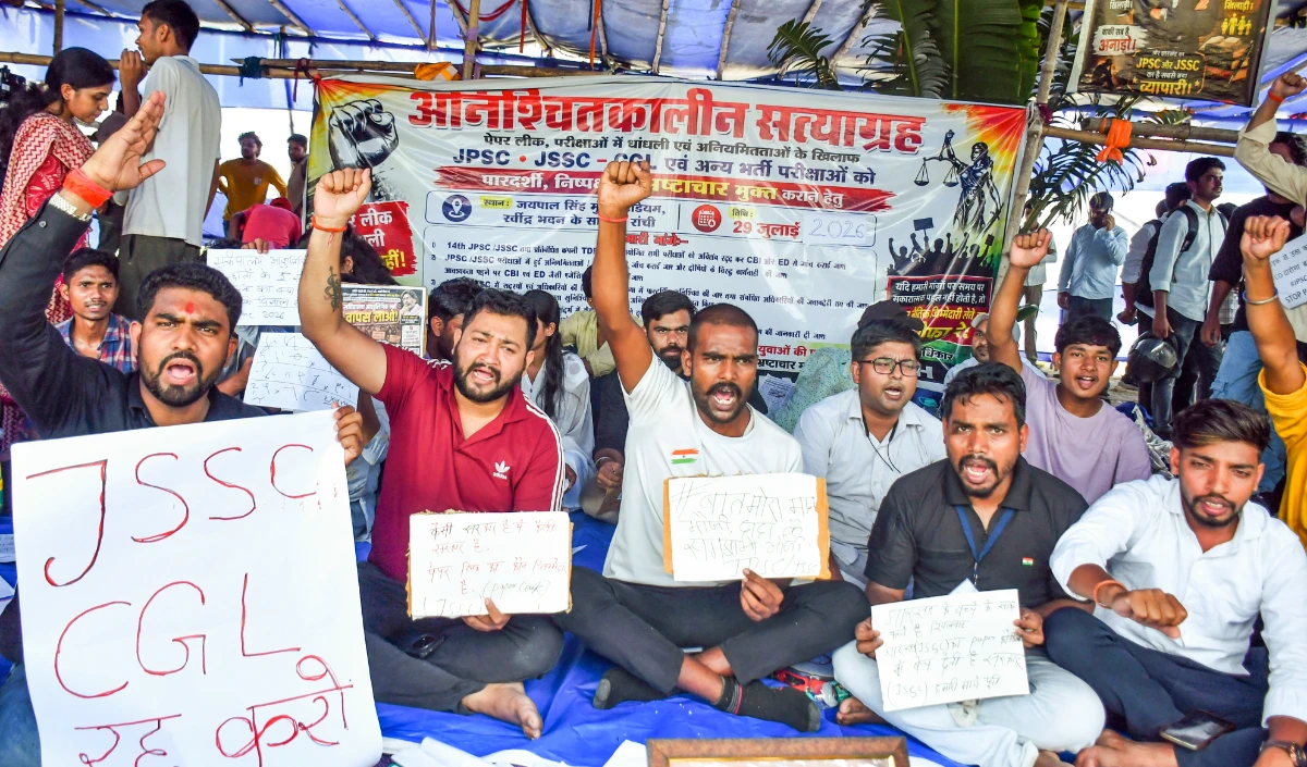 Jharkhand JPSC Protest: सरकार से बातचीत को तैयार छात्र, Video Recording की रखी शर्त