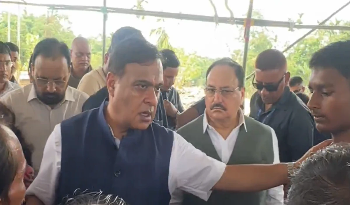 JP Nadda ने Assam के बाढ़ पीड़ितों को दिया भरोसा, संकट में केंद्र आपके साथ खड़ा है