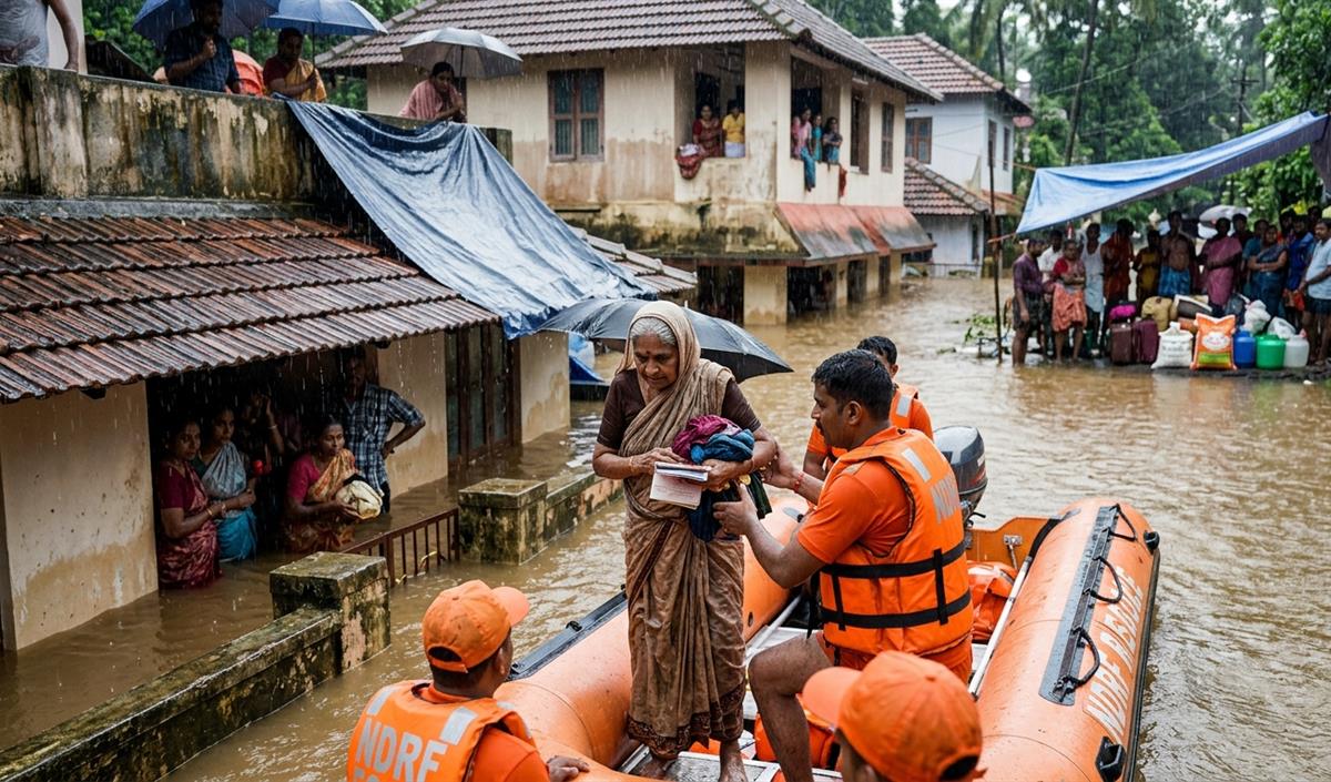 Kerala में बारिश का कहर, भारी मानसूनी वर्षा से 25 लोगों की मौत और 8 जिलों में रेड अलर्ट जारी Kerala में बारिश का कहर, भारी मानसूनी वर्षा से 25 लोगों की मौत और 8 जिलों में रेड अलर्ट जारी