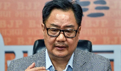 Kiren Rijiju का विपक्ष पर हमला: कांग्रेस, SP, CPI राम विरोधी, देश से मांगें माफी