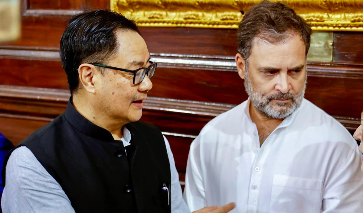 Rijiju Rahul Gandhi Rijiju Rahul Gandhi