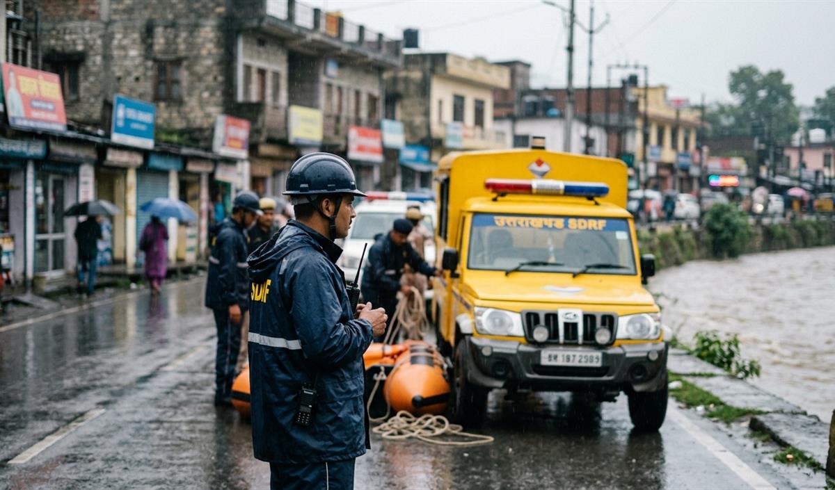 Uttarakhand में भारी बारिश का Orange Alert जारी, CM धामी ने एजेंसियों को हाई अलर्ट पर रखा Uttarakhand में भारी बारिश का Orange Alert जारी, CM धामी ने एजेंसियों को हाई अलर्ट पर रखा