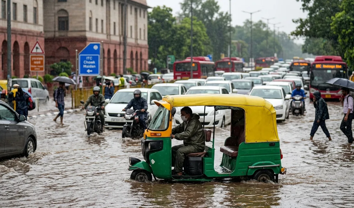 Delhi में भारी Rain से दो साल का रिकॉर्ड टूटा, 8 दिनों में ही महीने के करीब पहुंचा आंकड़ा Delhi में भारी Rain से दो साल का रिकॉर्ड टूटा, 8 दिनों में ही महीने के करीब पहुंचा आंकड़ा