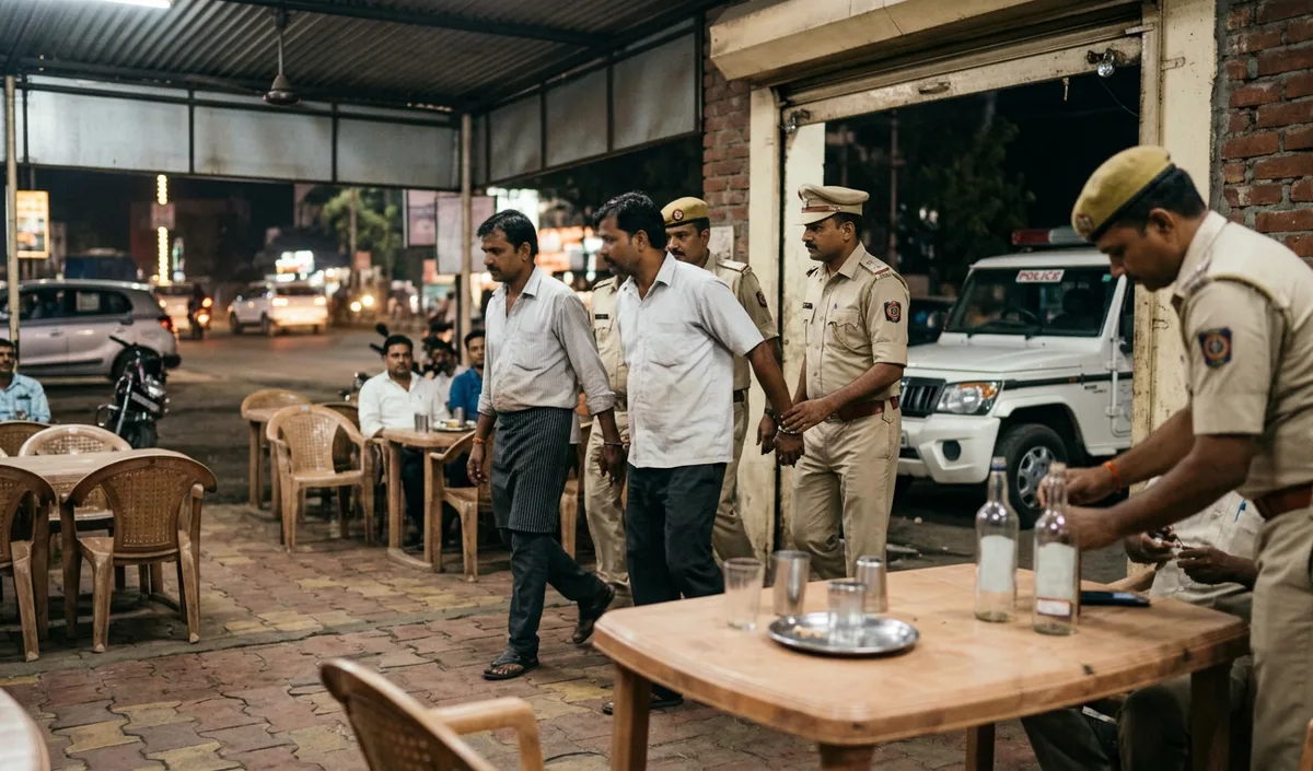 Indore में राजा रघुवंशी के दो भाई गिरफ्तार, Dhaba में अवैध शराब परोसने का आरोप Indore में राजा रघुवंशी के दो भाई गिरफ्तार, Dhaba में अवैध शराब परोसने का आरोप
