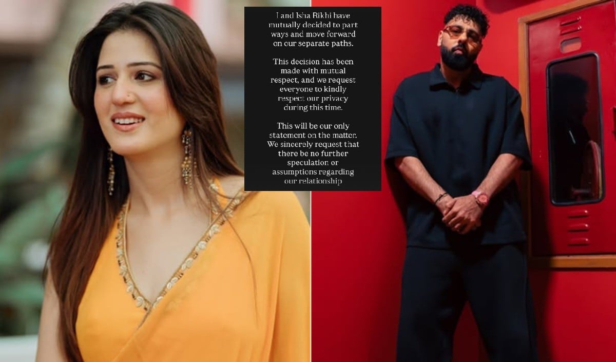 Badshah-Esha Rikhi Divorce | शादी की तस्वीरें वायरल होने के 5 महीने बाद अलग हुए बादशाह और ईशा रिखी, पोस्ट शेयर कर दी जानकारी Badshah-Esha Rikhi Divorce | शादी की तस्वीरें वायरल होने के 5 महीने बाद अलग हुए बादशाह और ईशा रिखी, पोस्ट शेयर कर दी जानकारी