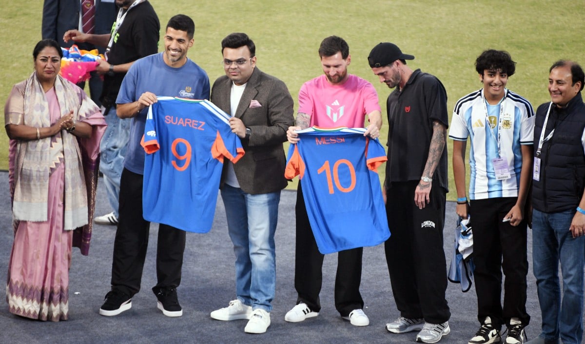 Jay Shah on Lionel Messi Jay Shah on Lionel Messi