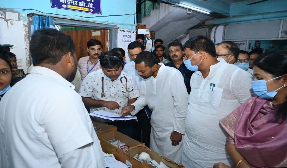 Health Minister Nishant Health Minister Nishant