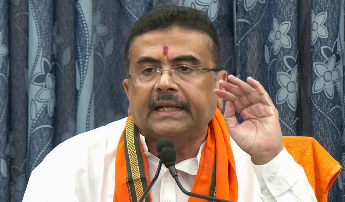 भारत और भगवा का अपमान बर्दाश्त नहीं, Gerua Samman Yatra के दौरान राष्ट्रविरोधी तत्वों पर जमकर बरसे Suvendu Adhikari