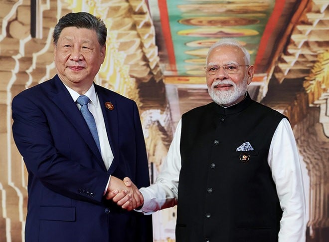 प्रधानमंत्री मोदी ने किया वैश्विक नेताओं का स्वागत प्रधानमंत्री मोदी ने किया वैश्विक नेताओं का स्वागत