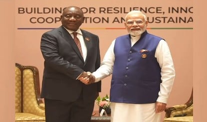 Bharat Innovates प्रदर्शनी और Multilateralism पर जोर, New Delhi में PM Modi-Cyril Ramaphosa की द्विपक्षीय वार्ता