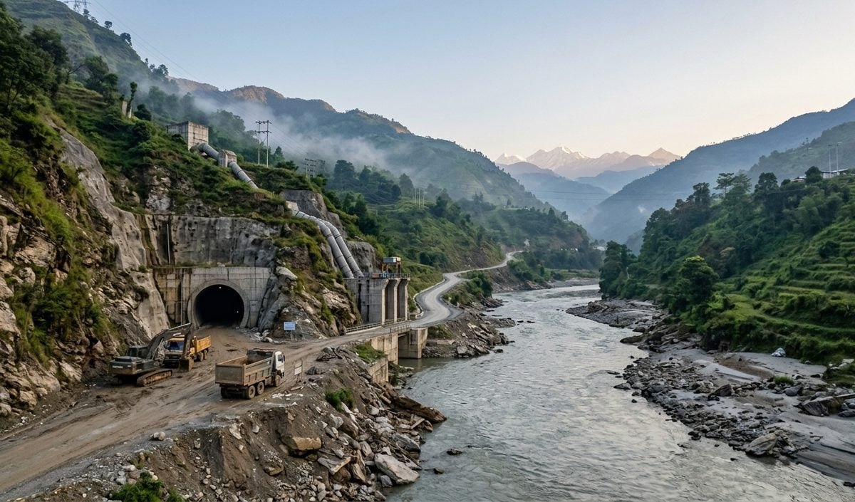 Nepal Flood: Chilime Hydroelectric Project सुरंग में 70 मीटर मलबा हटा, छह कामगारों की तलाश जारी Nepal Flood: Chilime Hydroelectric Project सुरंग में 70 मीटर मलबा हटा, छह कामगारों की तलाश जारी