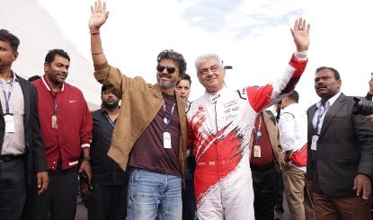 Ajith Kumar से गले मिले CM Vijay तो मचा सियासी बवाल, DMK ने कसा तंज